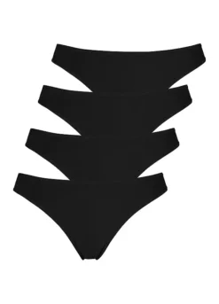 LASCANA Pack Of 4 Thongs