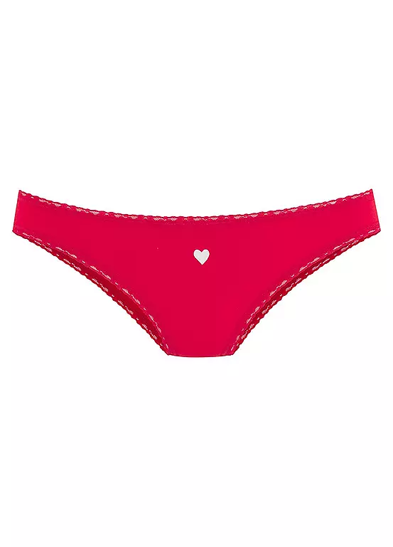 LASCANA Pack Of 5 Brazilian Briefs 4 LASCANA Pack Of 5 Brazilian Briefs - Image 4