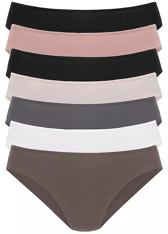 LASCANA Pack Of 7 Briefs 5 LASCANA Pack Of 7 Briefs - Image 5