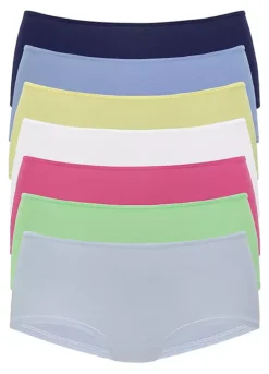 LASCANA Pack Of 7 Shorts 7 LASCANA Pack Of 7 Shorts -Daily Bra Store LASCANA Pack of 7 Shorts73093046FRSC