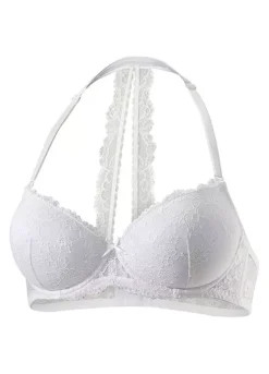 LASCANA Plunge Bra With Padded Halterneck -Daily Bra Store LASCANA Plunge Bra with Padded Halterneck83608010FRSC