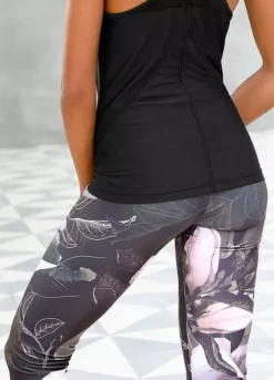LASCANA Printed Capri Leggings -Daily Bra Store LASCANA Printed Capri Leggings14800441FRSP W01