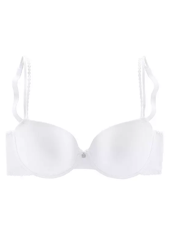 LASCANA Spaghetti Strap Push-Up Bra 2 LASCANA Spaghetti Strap Push-Up Bra - Image 2