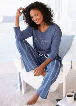 LASCANA Stripe Pyjamas