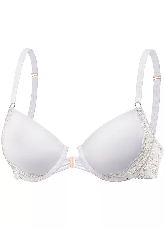 LASCANA Underwired Front Fastening Bra 2 LASCANA Underwired Front Fastening Bra - Image 2