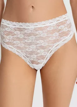 LSCN BY LASCANA Delicate Lace Brazilian Briefs
