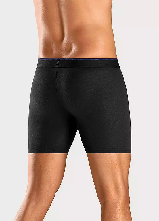 Le Jogger Pack Of 5 Long Boxers 3 Le Jogger Pack Of 5 Long Boxers - Image 3