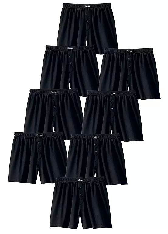 Le Jogger Pack Of 8 Button Fly Boxers 1 Le Jogger Pack Of 8 Button Fly Boxers