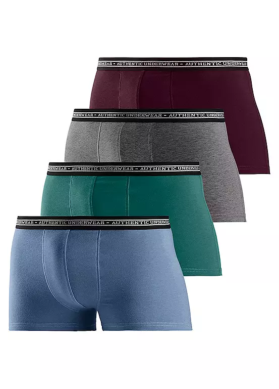 Pack Of 4 Hipster Boxer Shorts 1 Pack Of 4 Hipster Boxer Shorts