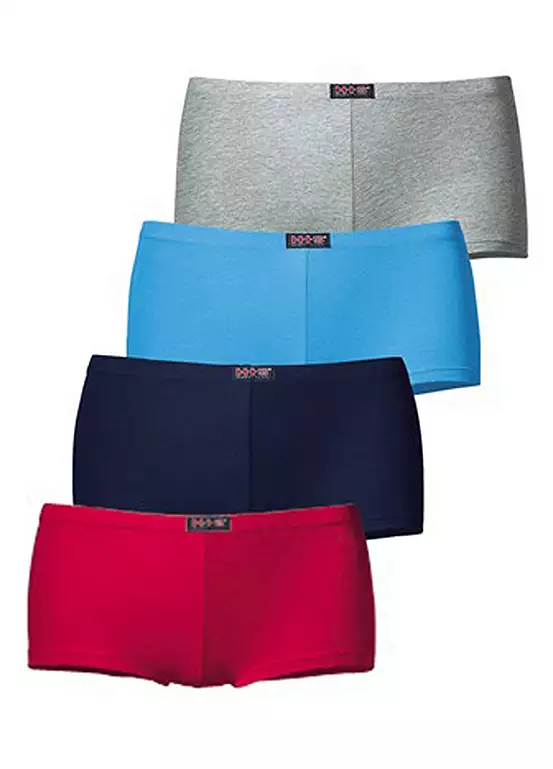 H.I.S Pack Of 4 Jersey Short Briefs 2 H.I.S Pack Of 4 Jersey Short Briefs - Image 2
