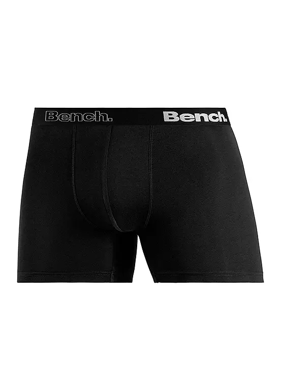 Bench Pack Of 4 Logo Waistband Boxer Shorts 5 Bench Pack Of 4 Logo Waistband Boxer Shorts - Image 5