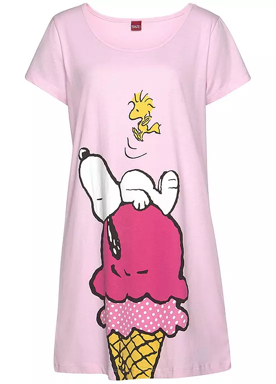 Peanuts Snoopy Print Nightshirt 2 Peanuts Snoopy Print Nightshirt - Image 2