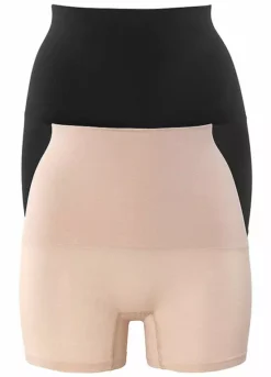 Petite Fleur Pack Of 2 Body-Shaping Shorts