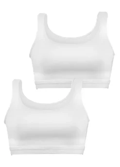 Petite Fleur Pack Of 2 Bustier Tops -Daily Bra Store Petite Fleur Pack of 2 Bustier Tops511298FRSC