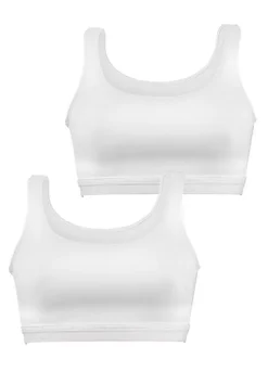 Petite Fleur Pack Of 2 Bustier Tops -Daily Bra Store Petite Fleur Pack of 2 Bustier Tops511350FRSP