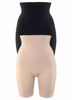 Petite Fleur Pack Of 2 Shapewear Pants
