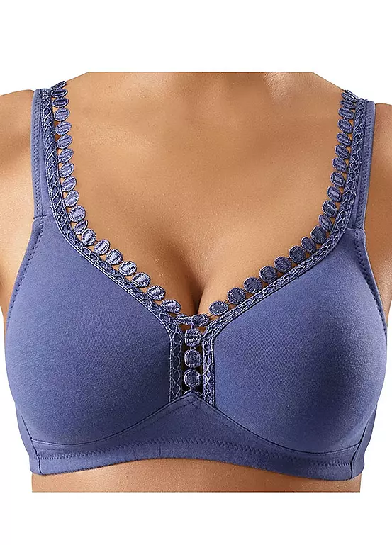 Petite Fleur Pack Of 2 Soft Bras 2 Petite Fleur Pack Of 2 Soft Bras - Image 2