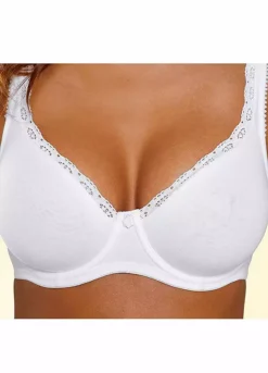 Petite Fleur Pack Of 2 Underwired Bras -Daily Bra Store Petite Fleur Pack of 2 Underwired Bras796245FRSP W01