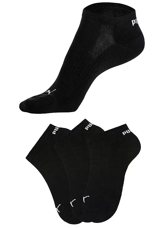 Puma Pack Of 3 Trainer Socks 1 Puma Pack Of 3 Trainer Socks