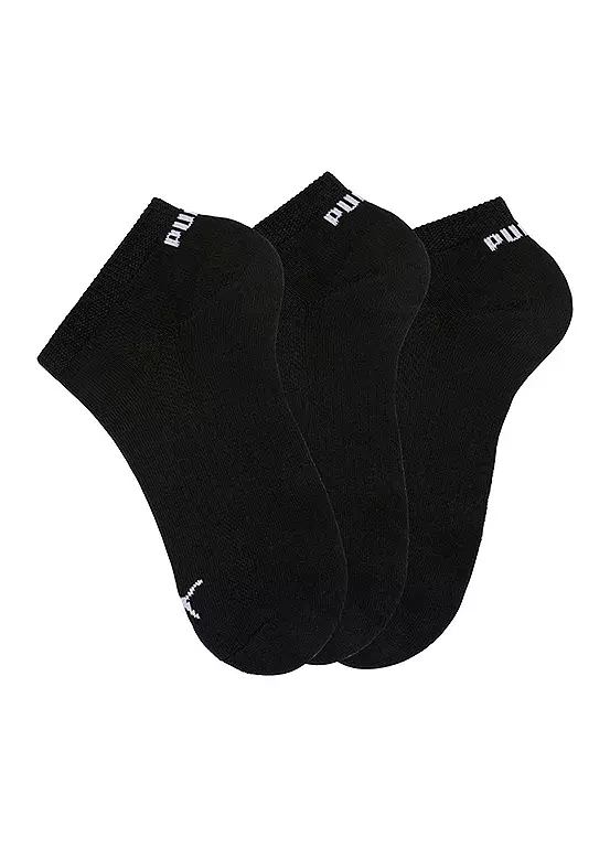 Puma Pack Of 3 Trainer Socks 2 Puma Pack Of 3 Trainer Socks - Image 2