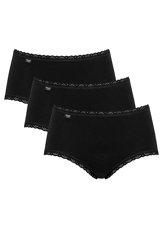 Sloggi Pack Of 3 Cotton Midi Briefs