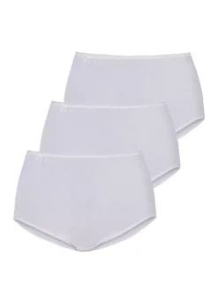 Sloggi Pack Of 3 High Waisted Briefs