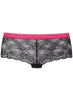 Vivance Contrast Waist Lace Brazilian Briefs -Daily Bra Store Vivance Contrast Waist Lace Brazilian Briefs88463852FRSC