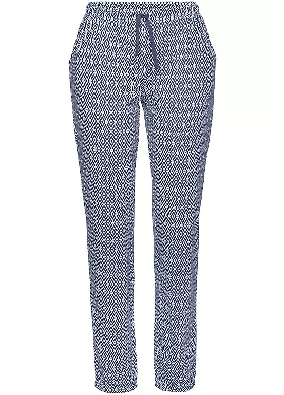 Vivance Dreams All-Over Printed Pyjama Bottoms 2 Vivance Dreams All-Over Printed Pyjama Bottoms - Image 2