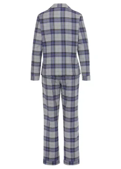 Vivance Dreams Checked Flannel Pyjamas -Daily Bra Store Vivance Dreams Checked Flannel Pyjamas97425603FRSC W01