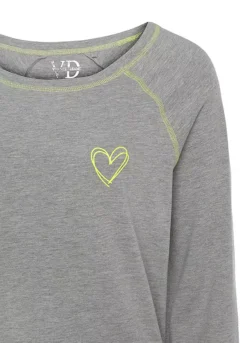 Vivance Dreams Contrast Trim Heart Print Nightie 7 Vivance Dreams Contrast Trim Heart Print Nightie -Daily Bra Store Vivance Dreams Contrast Trim Heart Print Nightie78639917FRSP W02