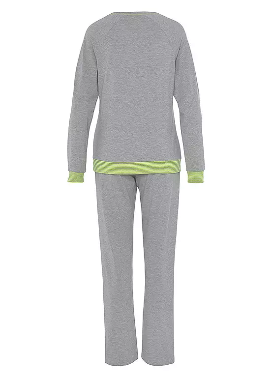 Vivance Dreams Contrast Trim Pyjamas 5 Vivance Dreams Contrast Trim Pyjamas - Image 5