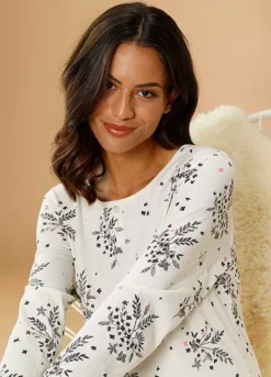 Vivance Dreams Floral Nightie 7 Vivance Dreams Floral Nightie -Daily Bra Store Vivance Dreams Floral Nightie55134816FRSP W01