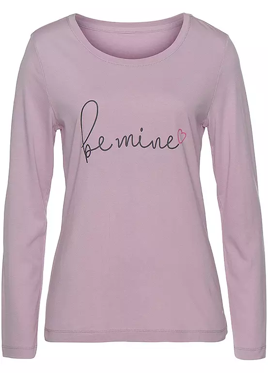 Vivance Dreams Heart Print Pyjama Set 2 Vivance Dreams Heart Print Pyjama Set - Image 2