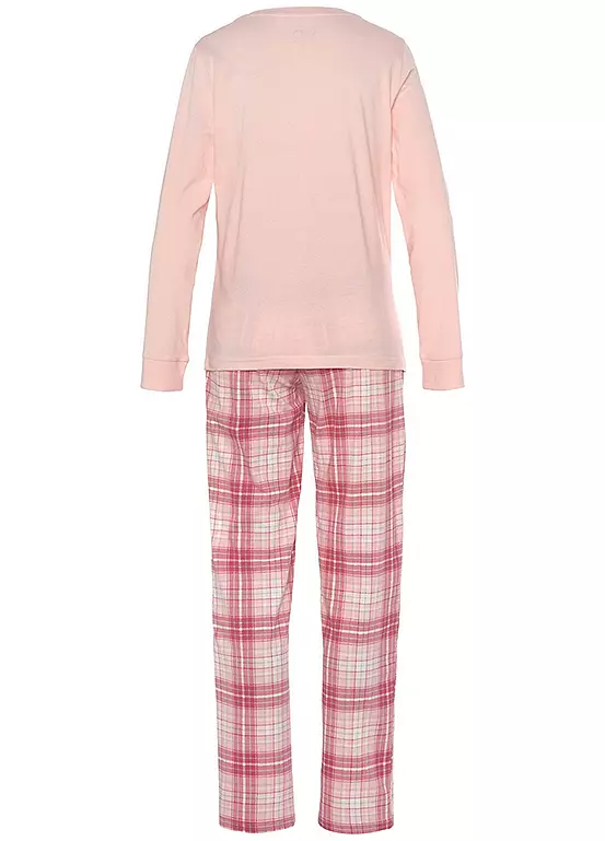 Vivance Dreams Pack Of 2 Check Pyjamas 5 Vivance Dreams Pack Of 2 Check Pyjamas - Image 5