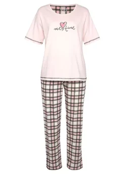 Vivance Dreams Pack Of 2 Checked Pyjama Set -Daily Bra Store Vivance Dreams Pack of 2 Checked Pyjama Set71620059FRSC W01