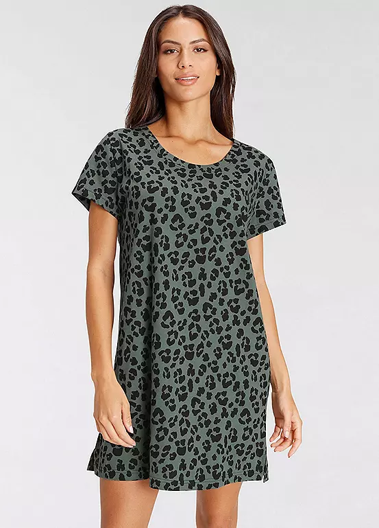 Vivance Dreams Pack Of 2 Sleep Shirts 2 Vivance Dreams Pack Of 2 Sleep Shirts - Image 2