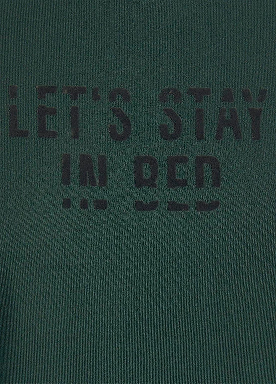 Vivance Dreams Printed Bottom Pyjamas 3 Vivance Dreams Printed Bottom Pyjamas - Image 3