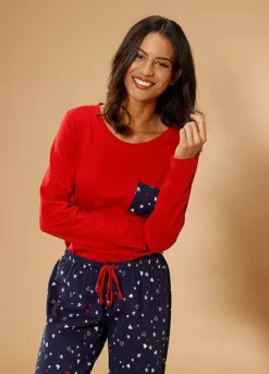 Vivance Dreams Printed Jersey Pyjamas 7 Vivance Dreams Printed Jersey Pyjamas -Daily Bra Store Vivance Dreams Printed Jersey Pyjamas45897159FRSP W01