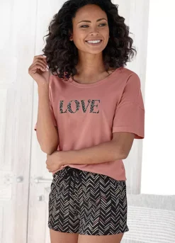 Vivance Dreams Printed Short Pyjamas