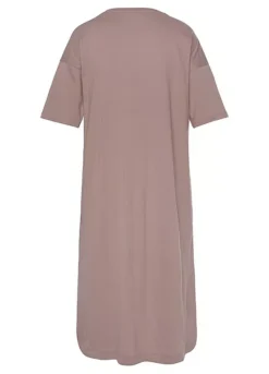 Vivance Dreams Short Sleeve Midi Length Nightdress 9 Vivance Dreams Short Sleeve Midi Length Nightdress -Daily Bra Store Vivance Dreams Short Sleeve Midi Length Nightdress20576129FRSC W01