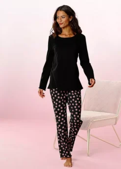 Vivance Dreams Star Print Pyjamas -Daily Bra Store Vivance Dreams Star Print Pyjamas15844533FRSP W02