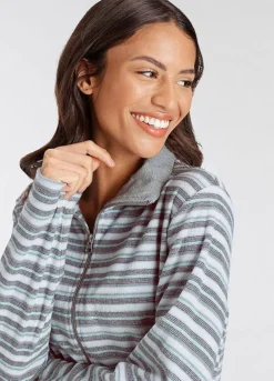 Vivance Dreams Stripe Terry Pyjamas 8 Vivance Dreams Stripe Terry Pyjamas -Daily Bra Store Vivance Dreams Stripe Terry Pyjamas82370927FRSP W02