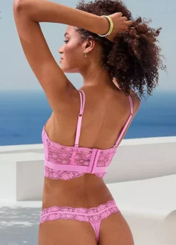 Vivance Floral Lace Bralette -Daily Bra Store Vivance Floral Lace Bralette36895442FRSP W02