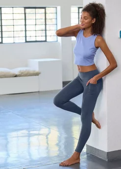 Vivance High-Waist Elasticated Leggings -Daily Bra Store Vivance High Waist Elasticated Leggings14652231FRSP W02