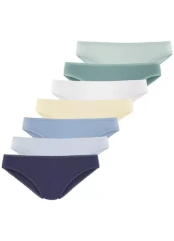 Vivance Pack Of 7 Brazilian Briefs