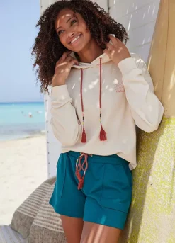 Vivance Sunrise Front Print Hoodie -Daily Bra Store Vivance Sunrise Front Print Hoodie57874203FRSP W01