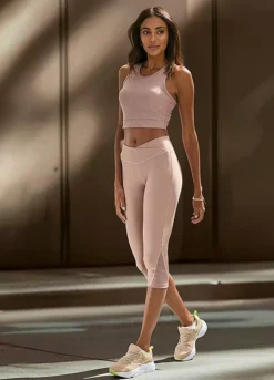 Active By LASCANA Sporty Capri Leggings -Daily Bra Store active by LASCANA Sporty Capri Leggings90719236FRSP W02