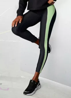 Active By LASCANA Stripe Print Sports Leggings