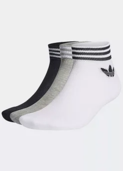 Adidas Originals Pack Of 3 Trainer Socks