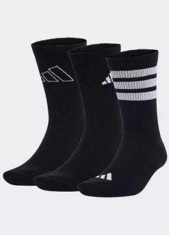 Adidas Performance Pack Of 3 Sports Socks